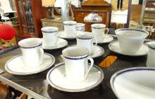 SCHERZER GERMAN PORCELAIN COFFEE SERVICE