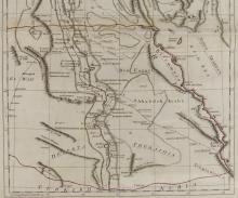 ANCIENT AND MODERN EGYPT 1786 MAP