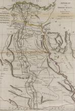 ANCIENT AND MODERN EGYPT 1786 MAP