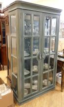 PAINTED DECORATOR DISPLAY CABINET