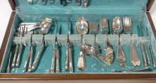 BIRKS STERLING "TUDOR PLAIN" FLATWARE