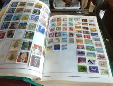 TWO STAMP ALBUMS