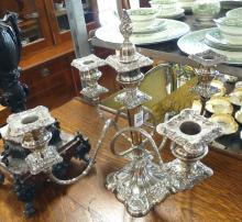 TWO CANDELABRA