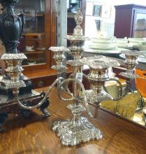 TWO CANDELABRA