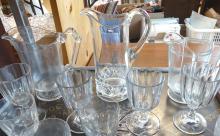 ANTIQUE PRESSED GLASS