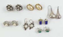 7 PAIRS EARRINGS