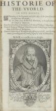 SIR WALTER RALEIGH "HISTORIE OF THE WORLD"