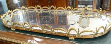 BANQUET TABLE MIRRORED PLATEAU