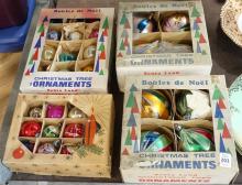 MERCURY GLASS CHRISTMAS BULBS