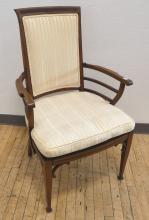 VINTAGE INLAID ARMCHAIR