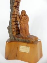 WOOD SCULPTURE BY JACK PORTICE