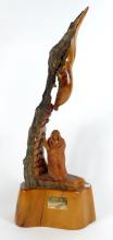 WOOD SCULPTURE BY JACK PORTICE