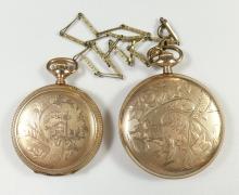 2 ANTIQUE POCKET WATCHES