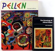 TWO ALFRED PELLAN ART BOOKS