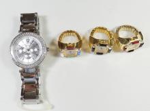 4 LADIES' QUARTZ WATCHES