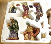 LARGE NATIVITY SCENE SET