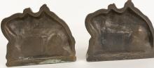 BRONZE "HORSE" BOOKENDS