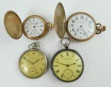 4 POCKET WATCHES