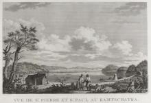 VUE DE ST. PIERRE ET ST. PAUL AU KAMTSCHATKE (PLATE 56)