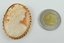 CAMEO BROOCH