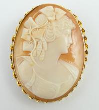 CAMEO BROOCH