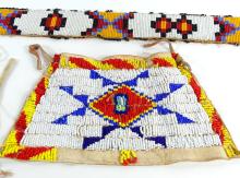 3 PIECES NATIVE BEADWORK