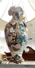 ANTIQUE JAPANESE TABLE LAMP