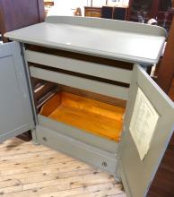 PAINTED QUEBEC KITCHEN CABINET