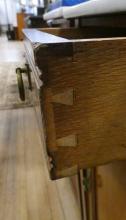 PAIR OF MARBLE TOP BEDSIDE COMMODES