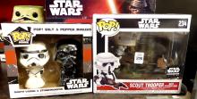 FOUR STAR WARS COLLECTIBLES