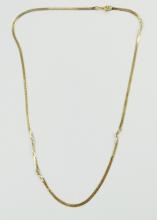FLAT LINK GOLD CHAIN