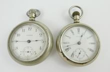 2 WALTHAM POCKET WATCHES