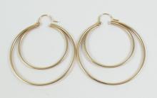 PAIR HOOP EARRINGS