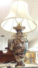 ANTIQUE JAPANESE TABLE LAMP