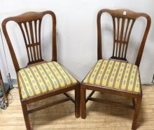 PAIR OF VICTORIAN PARLOUR CHAIRS