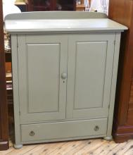 PAINTED QUEBEC KITCHEN CABINET