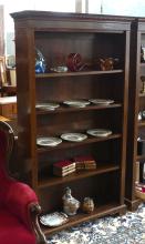 PAIR OF ANTIQUE CHERRY BOOKCASES