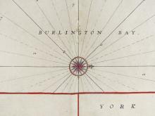 17TH CENTURY SEA CHART