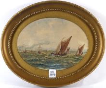 ANTIQUE BRITISH SCHOOL WATERCOLOUR
