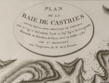 PLAN DE LA BAIE DE CASTRIES MAP