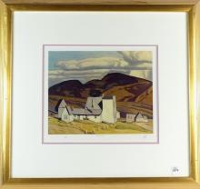 HAND-SIGNED A.J. CASSON PRINT