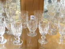 WATERFORD "CARINA" AND "ASHLING" STEMWARE