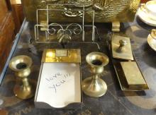 MAGAZINE RACK AND DESK ACCESSORIES