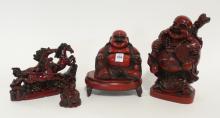FOUR CHINESE FIGURINES