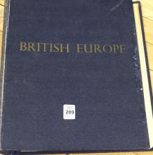BRITISH STAMPS AND LOON FIGURINE