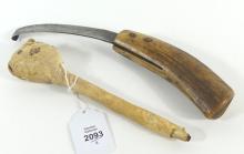 2 INUIT FISHING TOOLS