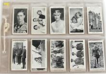 1937 KING & QUEEN CIGARETTE CARDS