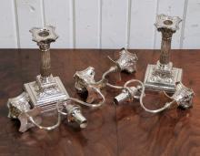 0.800 SILVER CANDELABRA