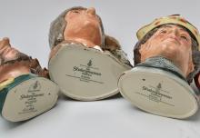 ROYAL DOULTON SHAKESPEAREAN JUGS