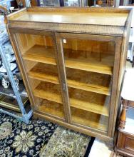 ANTIQUE OAK BOOKCASE